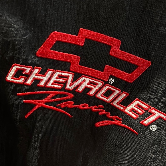 Vintage Chevrolet Racing Black and Red Jacket - Picture 2 of 4